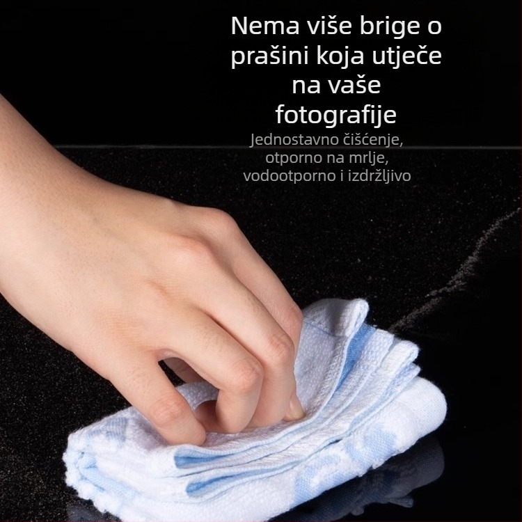 Pozadina od kaljenog stakla za fotografiju proizvoda; reflektirajuća površina; težina 200–800 g