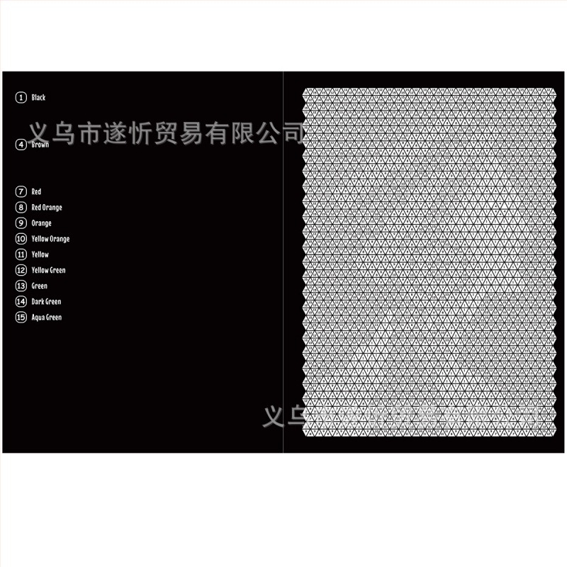 Bojenje po brojevima, crtani stil, moderni minimalistički dizajn, papirni materijal