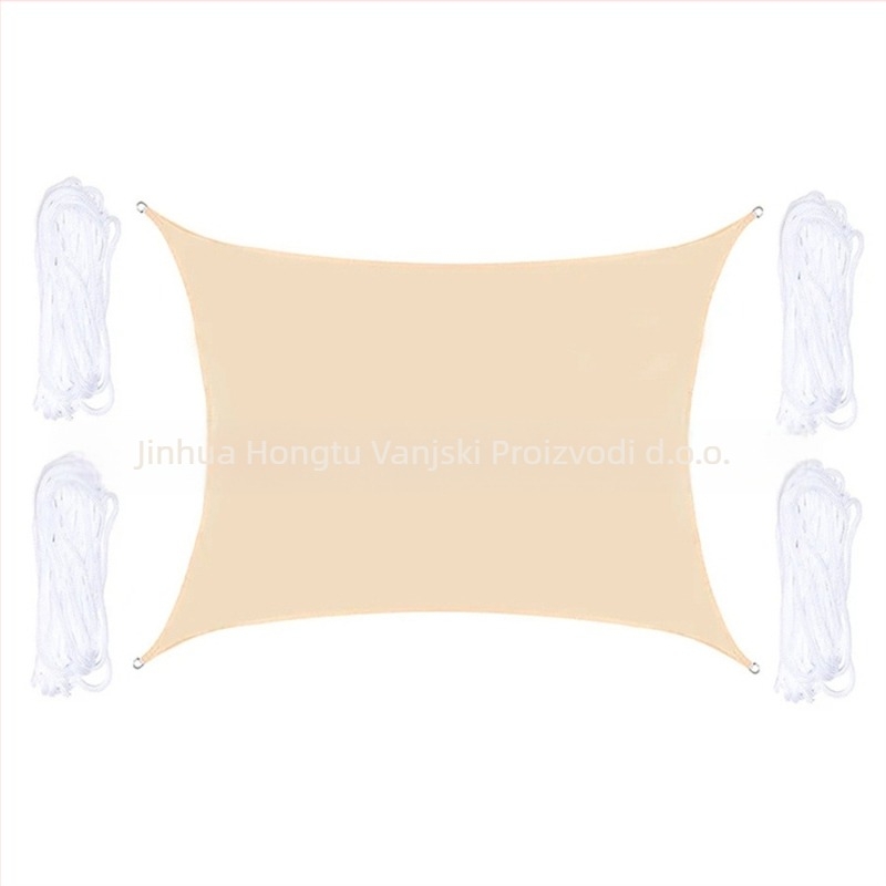 Hongtu Outdoor Pravokutno sjenilo za vanjsku upotrebu, poliester, vodootporno PU-2000mm