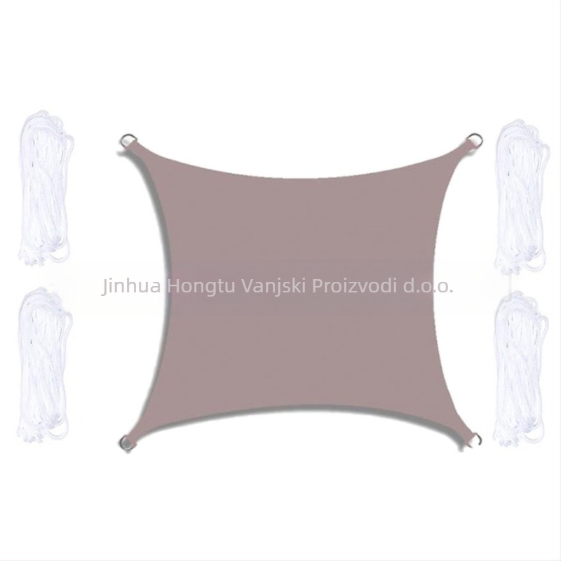 Hongtu Outdoor Pravokutno sjenilo za vanjsku upotrebu, poliester, vodootporno PU-2000mm