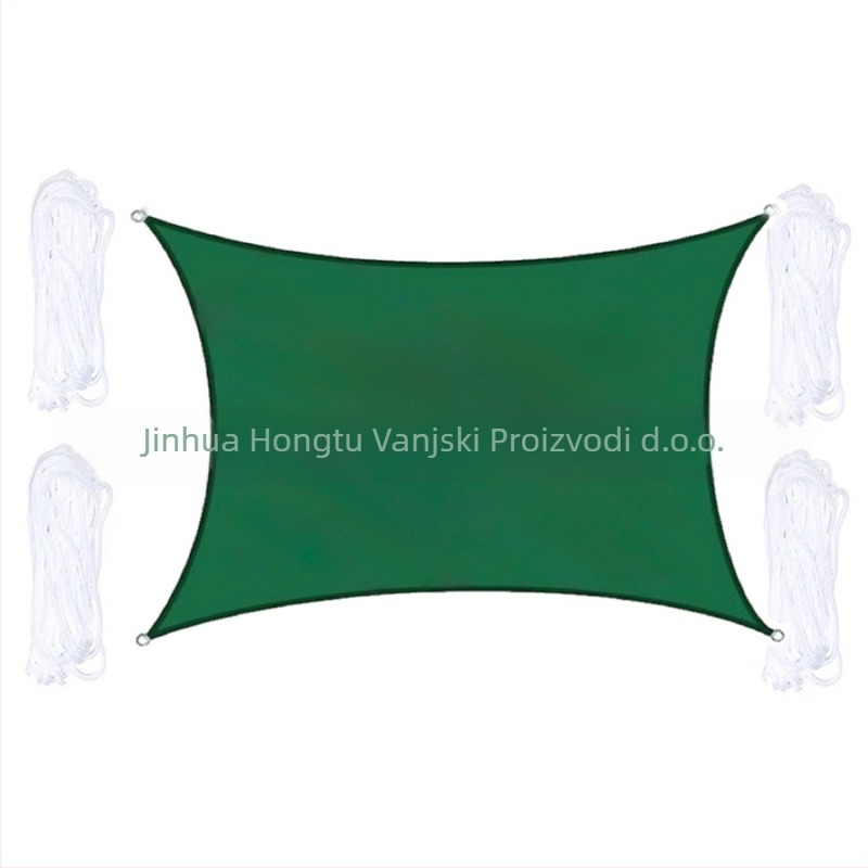 Hongtu Outdoor Pravokutno sjenilo za vanjsku upotrebu, poliester, vodootporno PU-2000mm