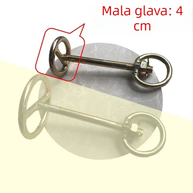 Nosna kopča za krave — opružni nosni prsten, alat za vuču, nosne kliješta