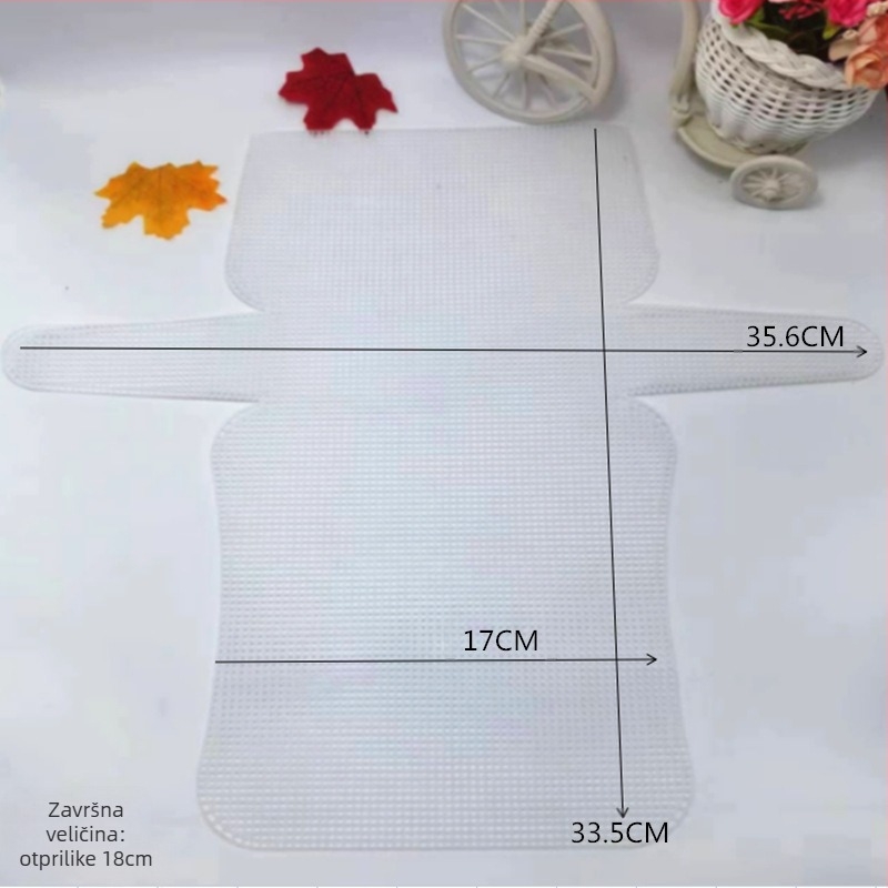 Plastična pločica za oblikovanje dna torbe – DIY dodatak za torbe, šešire i ruksake