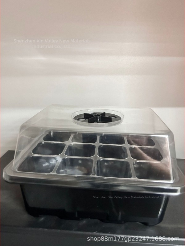 Plastična posuda za sadnice s 6/12 rupa, prozračna i prozirna, za staklenik