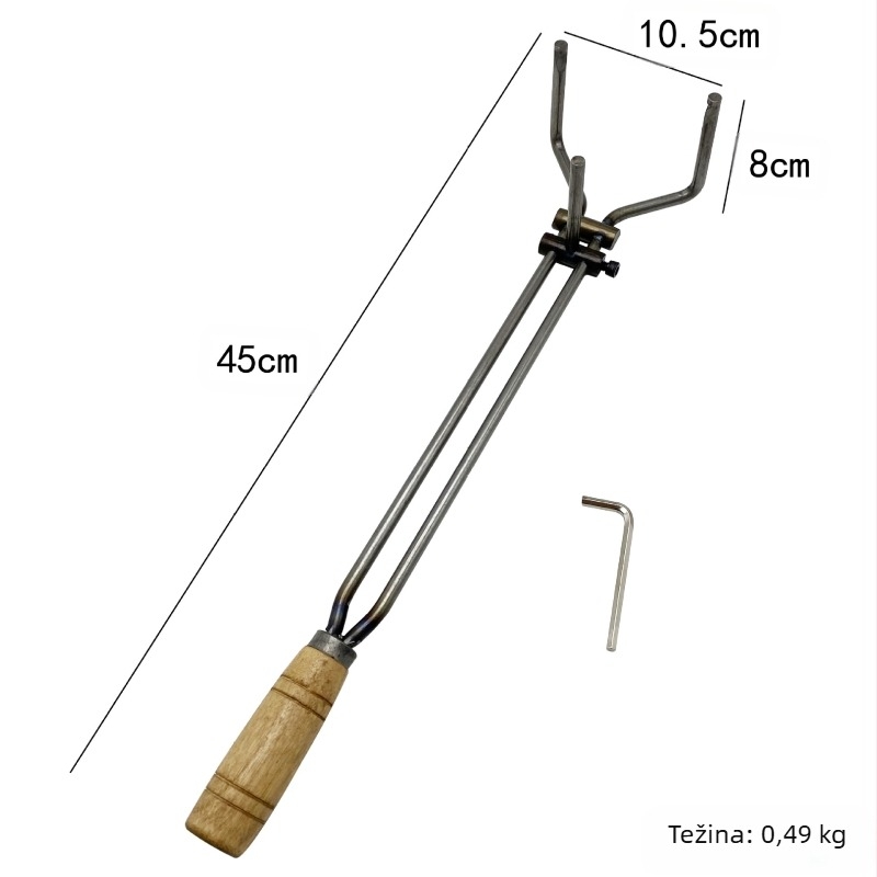 Glory tigel kliješta – za zahvaćanje pri topljenju zlata, 45# čelik