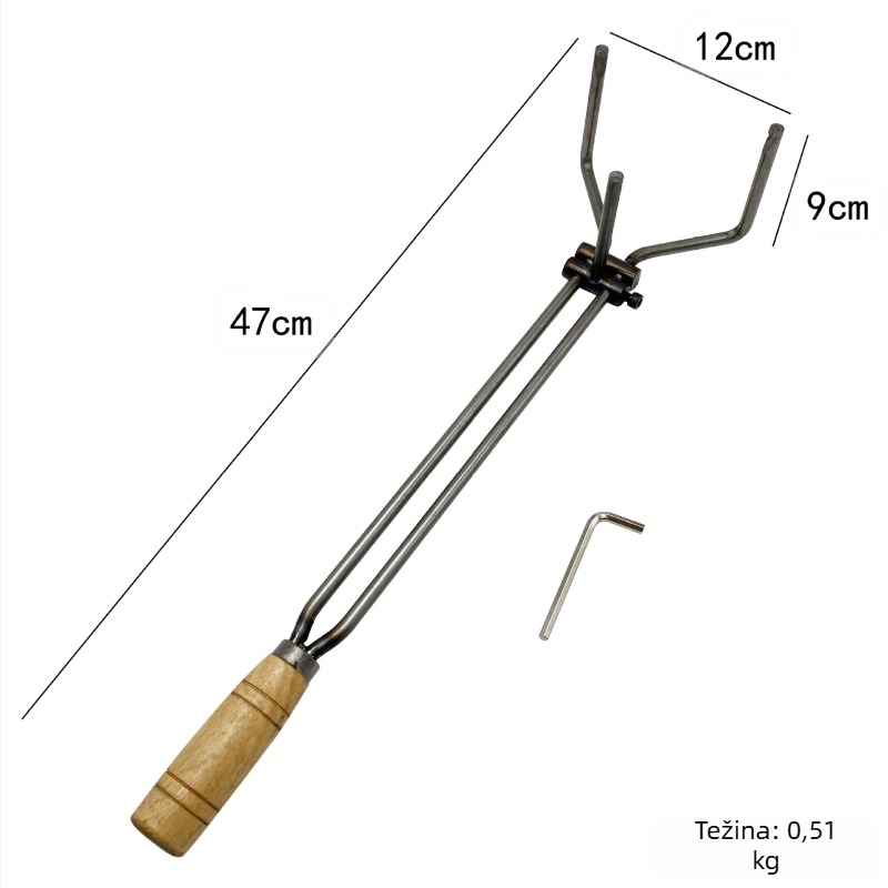 Glory tigel kliješta – za zahvaćanje pri topljenju zlata, 45# čelik