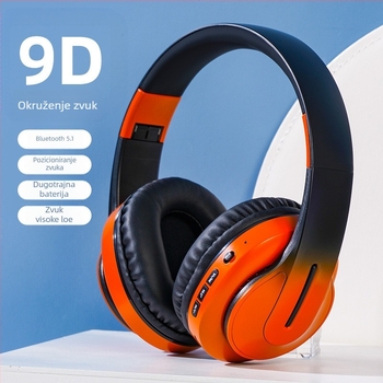 Soai Bluetooth slušalica s redukcijom buke, domet 10 m, Bluetooth 5.0, na glavi, binauralni stereo