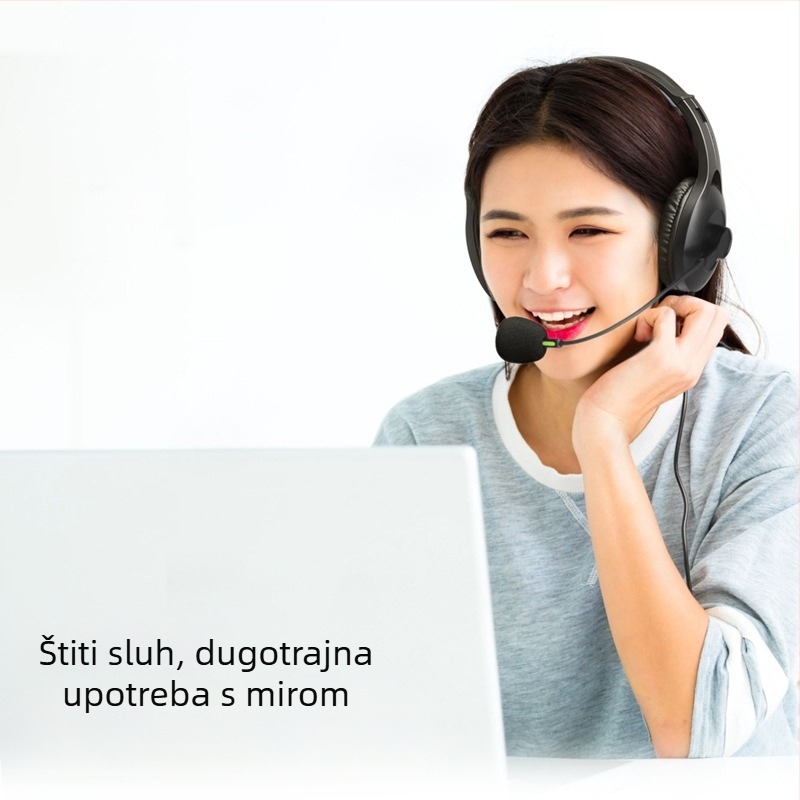 EDIFIER USB K810 slušalice — žične USB slušalice s mikrofonom, raspon frekvencija 20 Hz–20 kHz