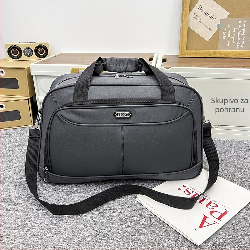 Torba za putovanja velikog kapaciteta, unisex, najlon, 36–55L, sklopiva preko ramena, prozračna, olakšava nošenje