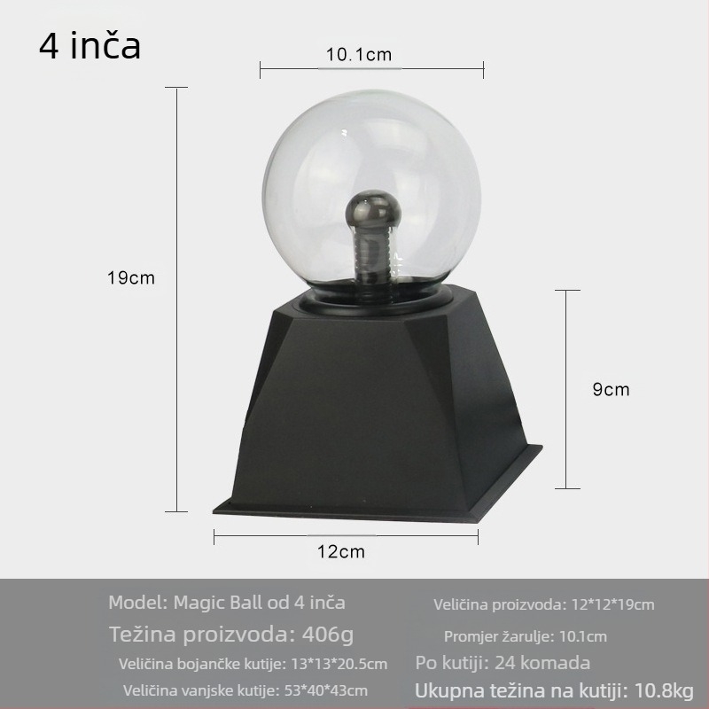 Hao Li Geometrijska staklena kugla – ručno puhana od visokokvalitetnog borosilikatnog stakla, prilagodljiva, polirana površina, ispis logotipa