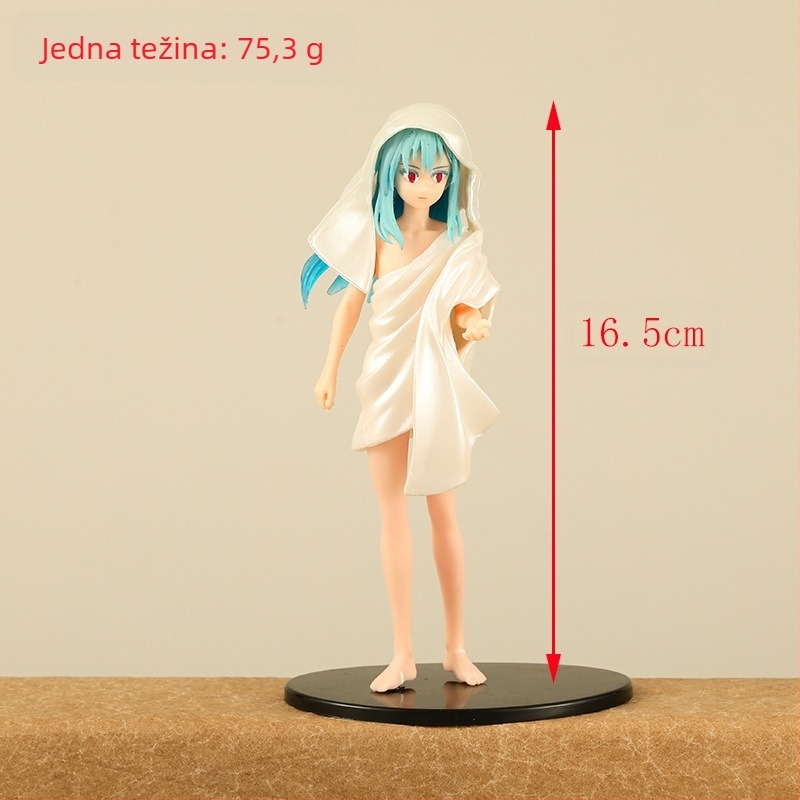 Pet PVC slime figurica modela s animacijom, pakirane u vrećicu, bez sklapanja, pogodne za uzrast 7–14 godina