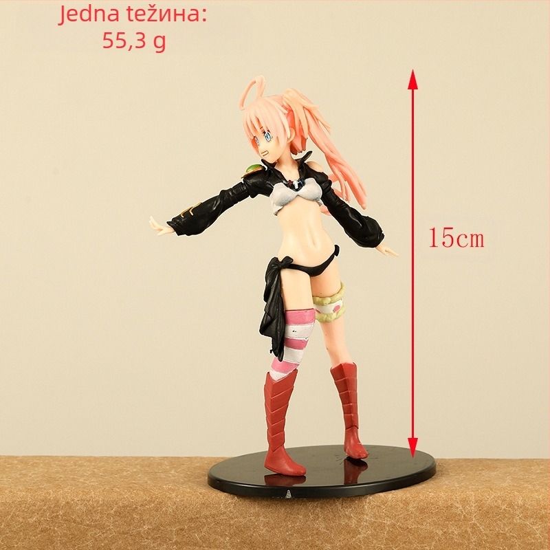 Pet PVC slime figurica modela s animacijom, pakirane u vrećicu, bez sklapanja, pogodne za uzrast 7–14 godina