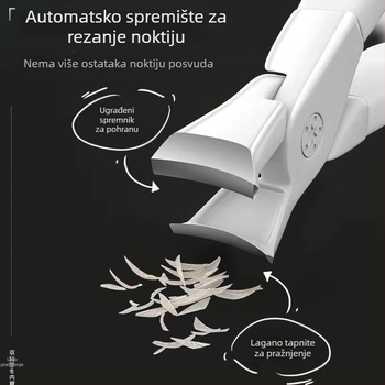 Kliješta za nokte za debeli tvrdi nokti, nehrđajući čelik, prijenosno, pakiranje 500 kom.