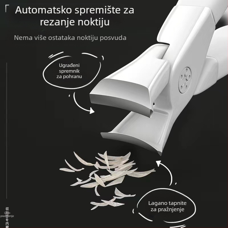 Kliješta za nokte za debeli tvrdi nokti, nehrđajući čelik, prijenosno, pakiranje 500 kom.