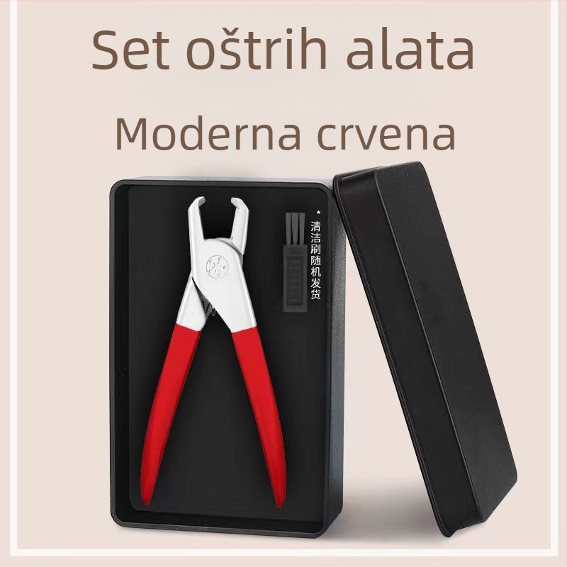 Kliješta za nokte za debeli tvrdi nokti, nehrđajući čelik, prijenosno, pakiranje 500 kom.