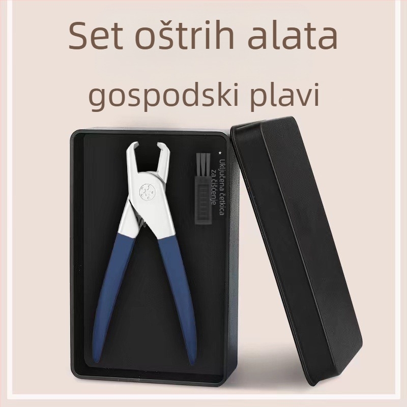 Kliješta za nokte za debeli tvrdi nokti, nehrđajući čelik, prijenosno, pakiranje 500 kom.