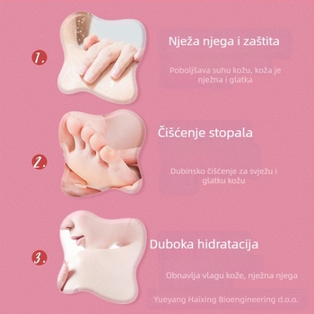 Sol za stopala s lavandom, želatinska spa kristalna mulj za njegu stopala