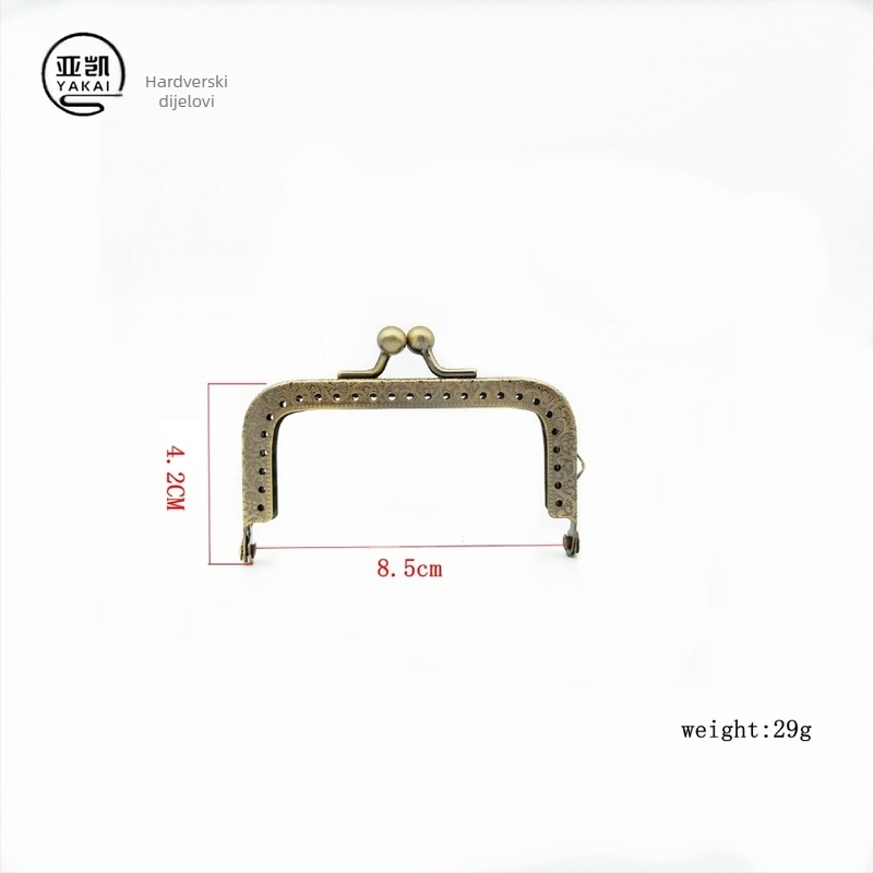 Yakai metalna kopča za prtljagu – cvjetni uzorak, metalni dodatak