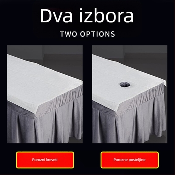 Jednokratno posteljno platno za salone ljepote i hotele, netkani materijal, prozračno s rupama, Fengyun Beauty