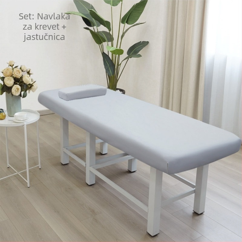 Navlaka za masažnu postel s otvorima, debela, protuklizna, više puta upotrebljiva, ne lijepi se za kožu, za sve sezone
