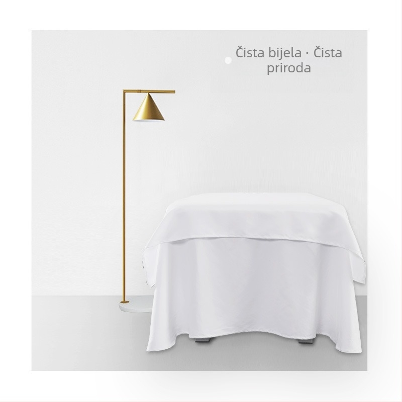 Aibang posteljina od poliestera i pamuka, jednobojni dizajn, reaktivno tiskanje i bojanje, moderni minimalistički stil