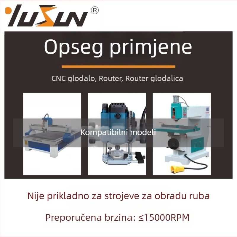 Fresa za mortise i tenon — Fresa s T-pločom za drvo