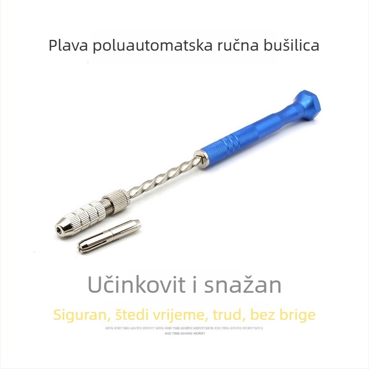 Malikang Tools ručna bušilica – od visokog brzinskog čelika, 0,5–3,2 mm, metrički i imperijalni format, za kućnu uporabu