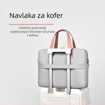 Torba za prijenosno računalo s potpuno zaštitom uz zračne jastuke, vodootporna i prikladna za Lenovo, Huawei, Apple i Xiaoxin 16-inčni prijenosnik