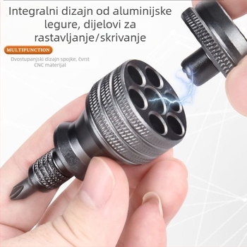 7-in-1 magnetski odvijač set od krom-vanadij čelika za popravke mobitela (bez izolacije, 0,12 kg)