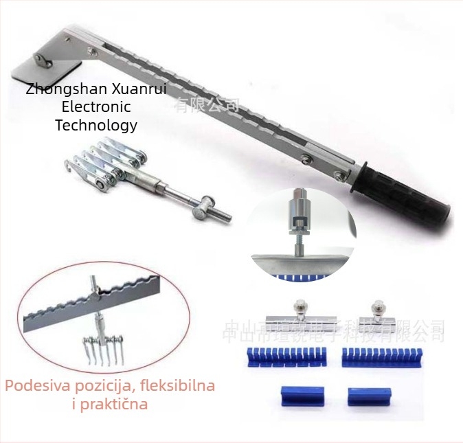 Puller za popravak udubljenja automobila s mostom – jednopodručni ručni vučni alat, duljina 785 mm, težina 1,56 kg, prilagodba dostupna, nije uvezen