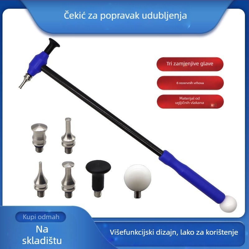 Čekić za popravak udubljenja na autu, dio serije Car dent repair, bez prilagodbi.
