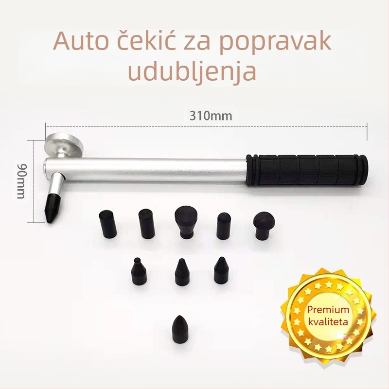 Čekić za popravak udubljenja na autu, dio serije Car dent repair, bez prilagodbi.