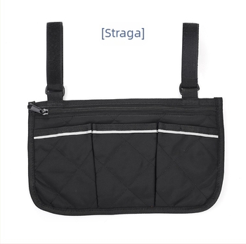 Torba za invalidska kolica s bočnim naslonom – viseća torba, model KSYS109; materijal: 80% poliester + 20% pamuk; debljina: 0,2 cm