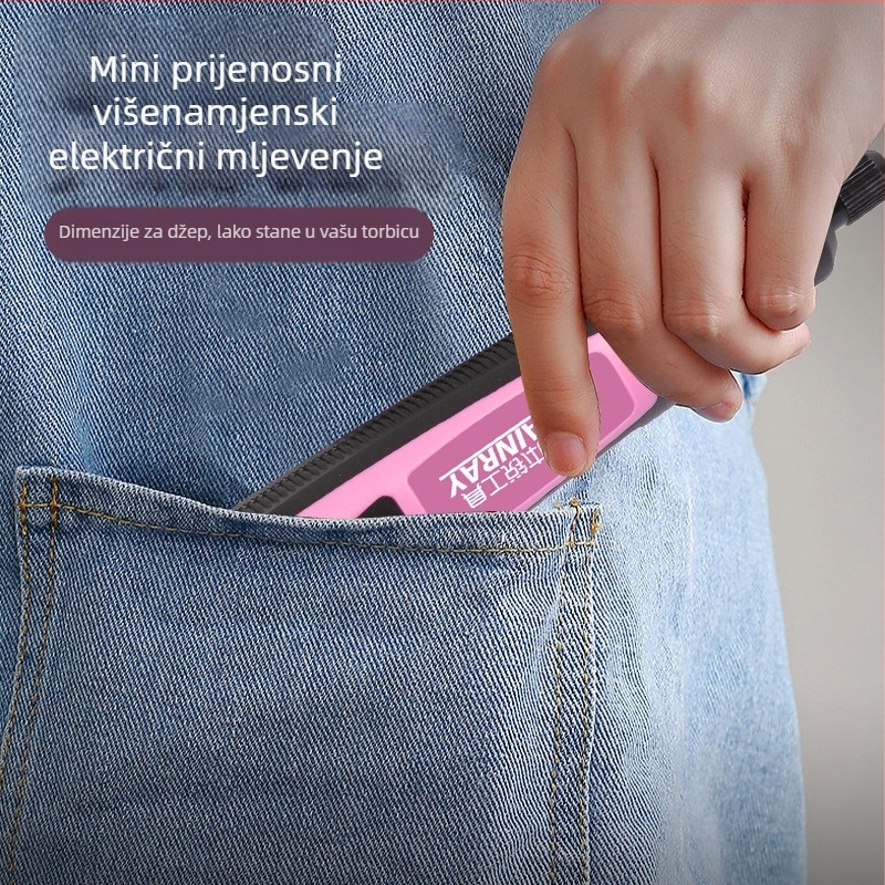 Električni mlin za poliranje – Li-ion punjiv, 3.6V, fiksna brzina, DIY poliranje i rezanje