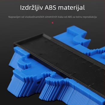 Joist mjerač profila s nepravilnim konturama, lukom i radijanskom pravokutnicom