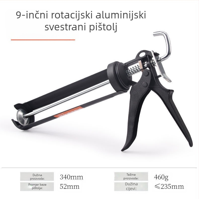Pištolj za ljepilo od stakla – model koji štedi energiju za kućnu upotrebu (Serija: Glass glue gun; Maksimalni izlazni tlak: 0-999; Težina: 0-550)