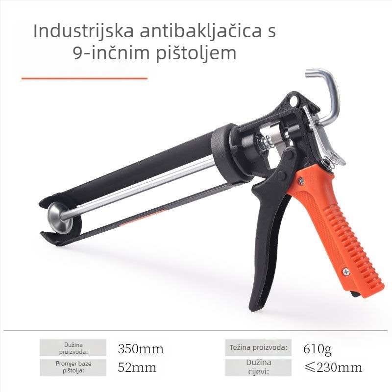 Pištolj za ljepilo od stakla – model koji štedi energiju za kućnu upotrebu (Serija: Glass glue gun; Maksimalni izlazni tlak: 0-999; Težina: 0-550)