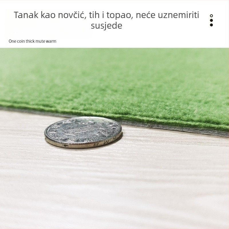 Protuklizni stepenišni mat – jednofarbni, poliester; ručno/pranje strojem; suho čišćenje; pogodno za dnevni boravak, ulaz i restoran