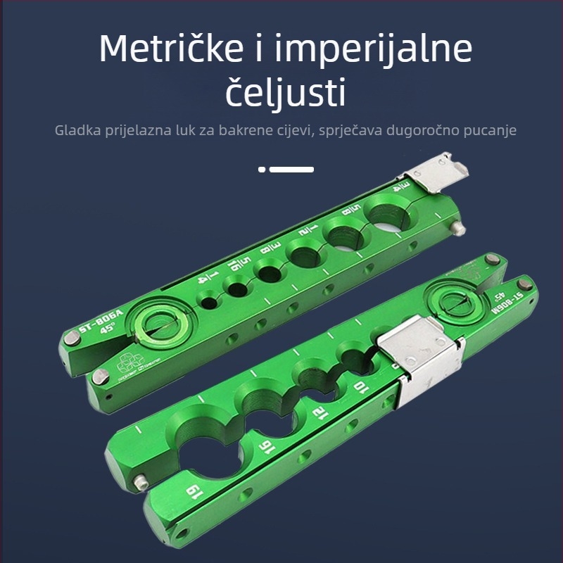 Električni dvostrano namjenski proširivač za bakrene cijevi (klima uređaji) – ekscentrik, 6-19 mm, serija Expander
