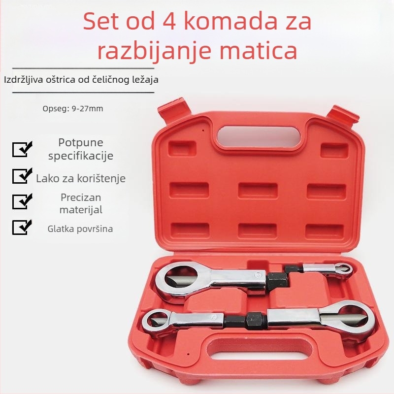 Razbijač matica i razdjelnik – alat za uklanjanje matica i vijaka, kućni auto popravak