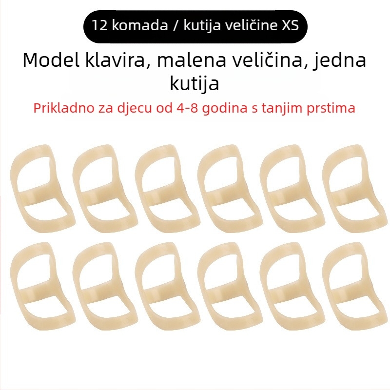 Yinyu Trener prstiju u obliku ruke za klavir i druge instrumente – Kompatibilan s klavirom, guzhenom, pipom i gitarom, za djecu i odrasle