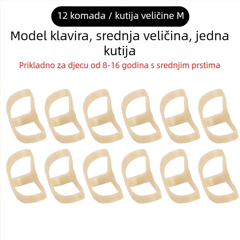 Yinyu Trener prstiju u obliku ruke za klavir i druge instrumente – Kompatibilan s klavirom, guzhenom, pipom i gitarom, za djecu i odrasle