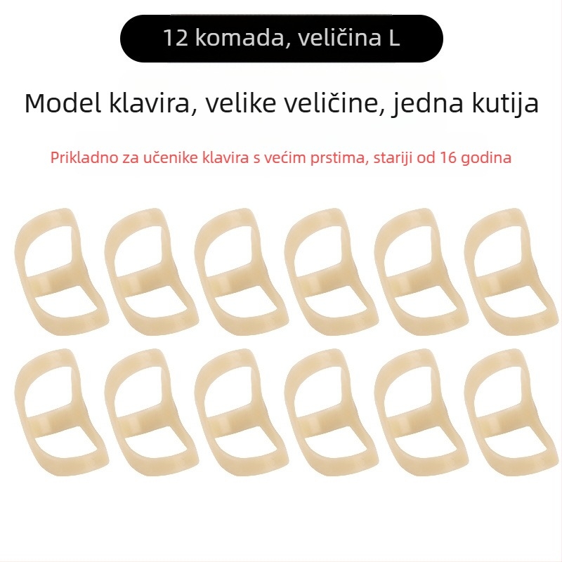 Yinyu Trener prstiju u obliku ruke za klavir i druge instrumente – Kompatibilan s klavirom, guzhenom, pipom i gitarom, za djecu i odrasle