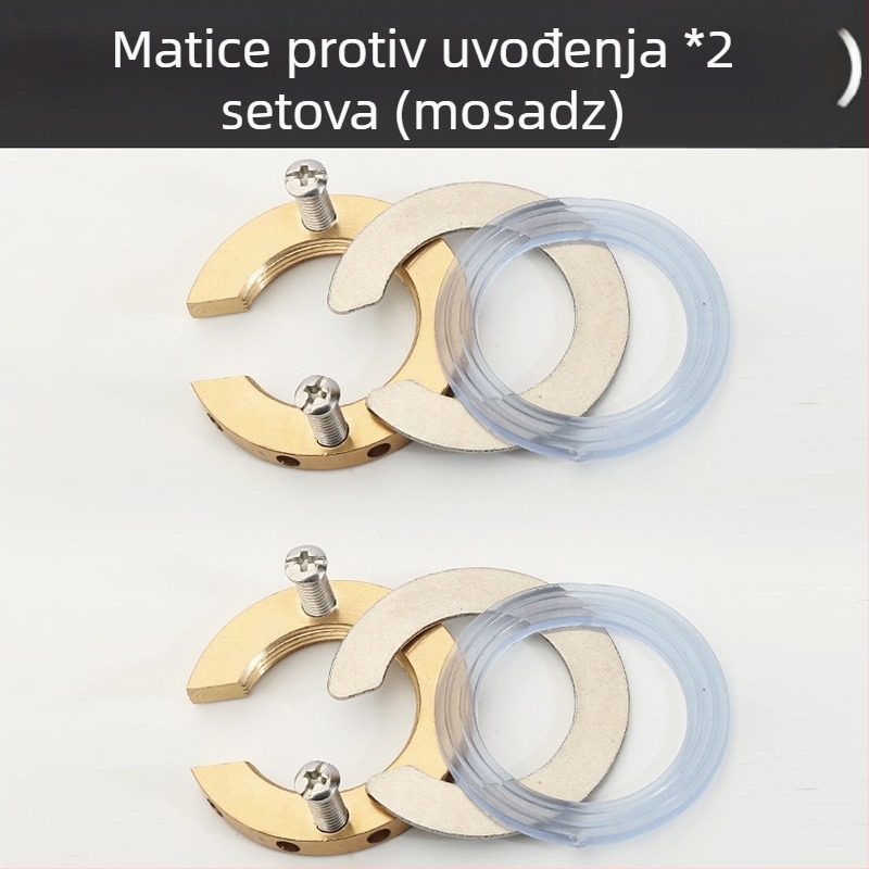 Matica protivlabavljenja za kuhinjsku slavinu, bakrena, prilagodba dostupna, moderan stil