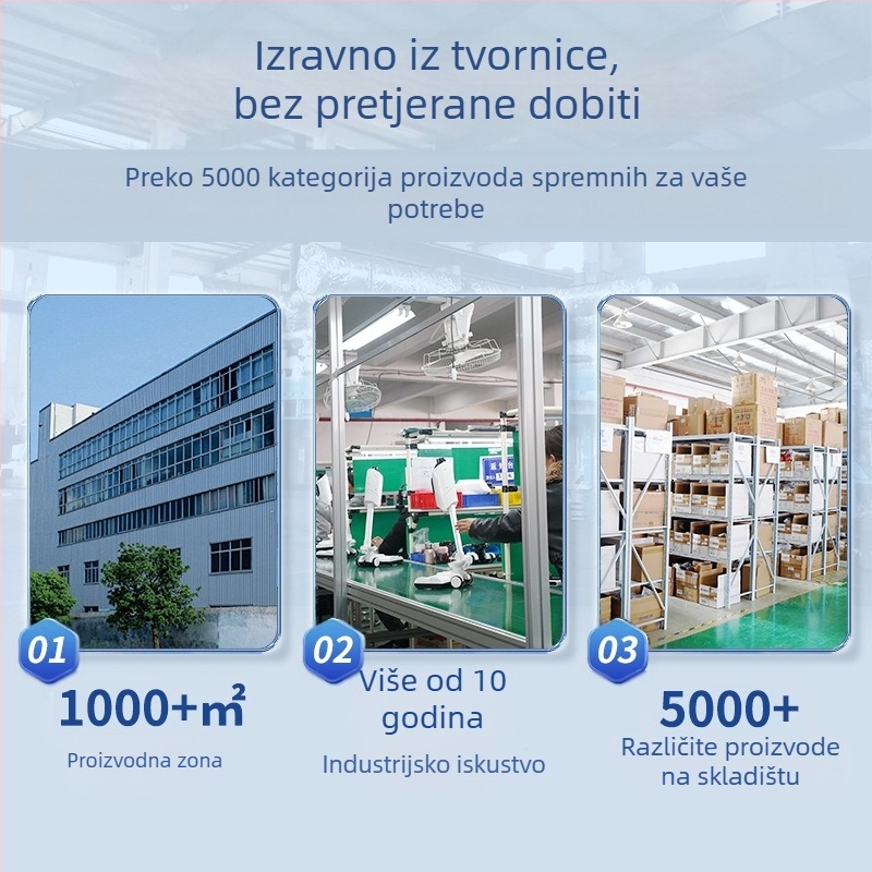 Longshi netkane vrećice za usisavač, kompatibilna s Yili, Stanley, Ou Sheng, kućna upotreba