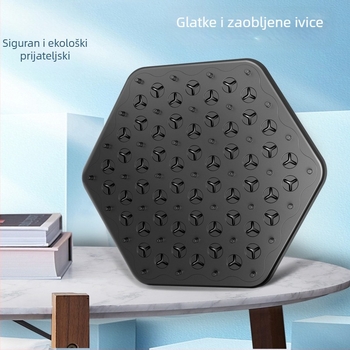 Stolna puzzle lanac šah – Višeigračka interaktivna igra s gumicom u trokutu; plastična konstrukcija; potiče roditelj-dijete interakciju i logičko razmišljanje; pogodna za uzrast 4–60 godina.