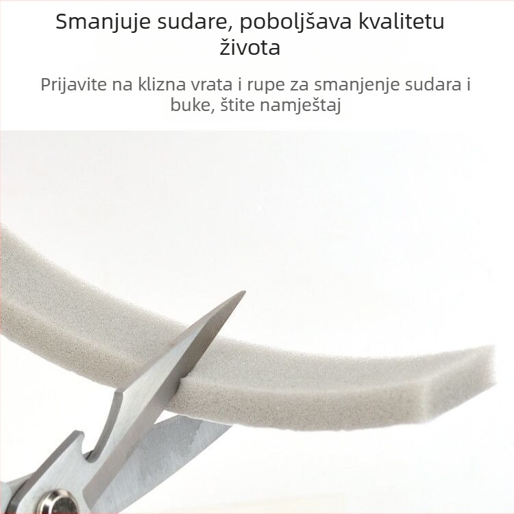 Brtvа za prozore i vrata od pjene, samoljepljiva, Yinuo Technology, za prozore, model Door and Window Sealing Strip Sponge Self-Adhesive, visoka temperaturna otpornost