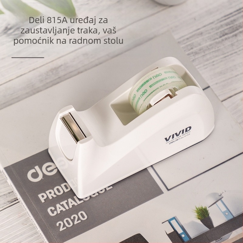 Deli držač trake i baza za rezanje, plastika, model 81, kompatibilan s trakama širine do 22 mm