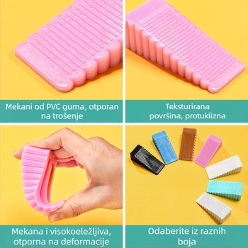 Qijia model 001 PVC vrata stopper, podna montaža, moderni minimalistički stil