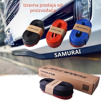 Gumena traka protiv sudara za prednji dio automobila, silikonska, model QC, prilagodljiva obrada
